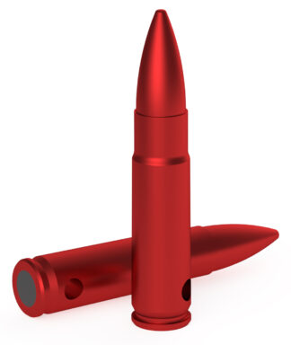 Birchwood Casey Duracap Training Snap Caps 300 Blackout Aluminum Anodized Red, 6-Pack