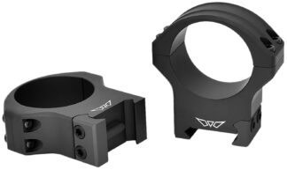 Warne Maxima Horizontal 522M 34mm High Matte Black Steel Scope Rings