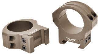 Warne 8502TM HyperLite Matte Black MagnaFusion Alloy 1" Tube High Dovetail MOA Fits Compatible w/ Tikka T3/T3x Factory Dovetail