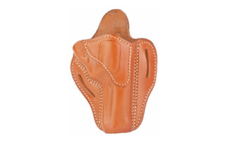 1791 Gunleather RVH2 Ruger GP100 / S&W K Frame Revolver Belt Holster, Size 2, Right Hand, Classic Brown