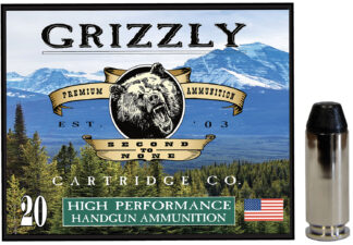 Grizzly Ammo GC10M10 10mm Auto 220 Grain FMJ Flat Point (20 Rounds)