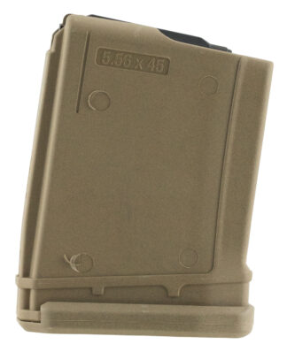 ProMag COL26 Standard 10-Round .223 Rem/5.56 NATO AR-15/M16 Magazine, Desert Tan Polymer
