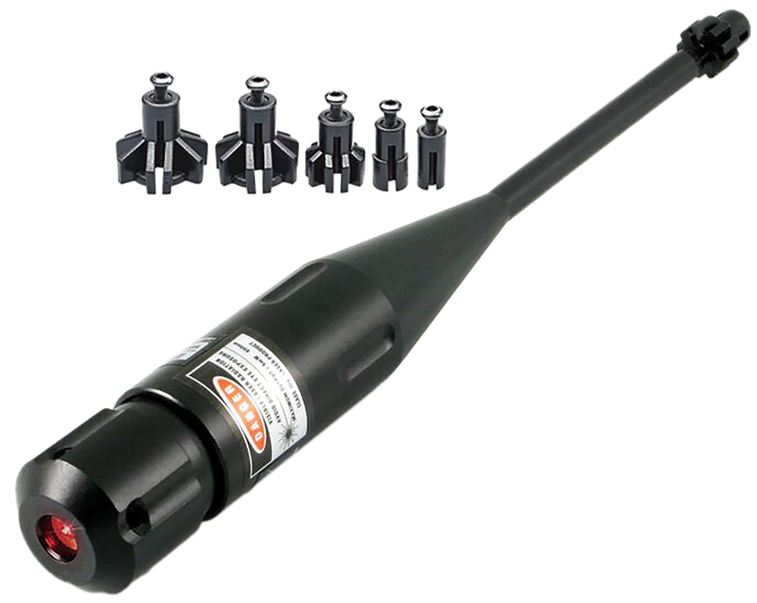 Bushnell 740100C Laser Bore Sighter .22-50 Cal with 5 Arbors