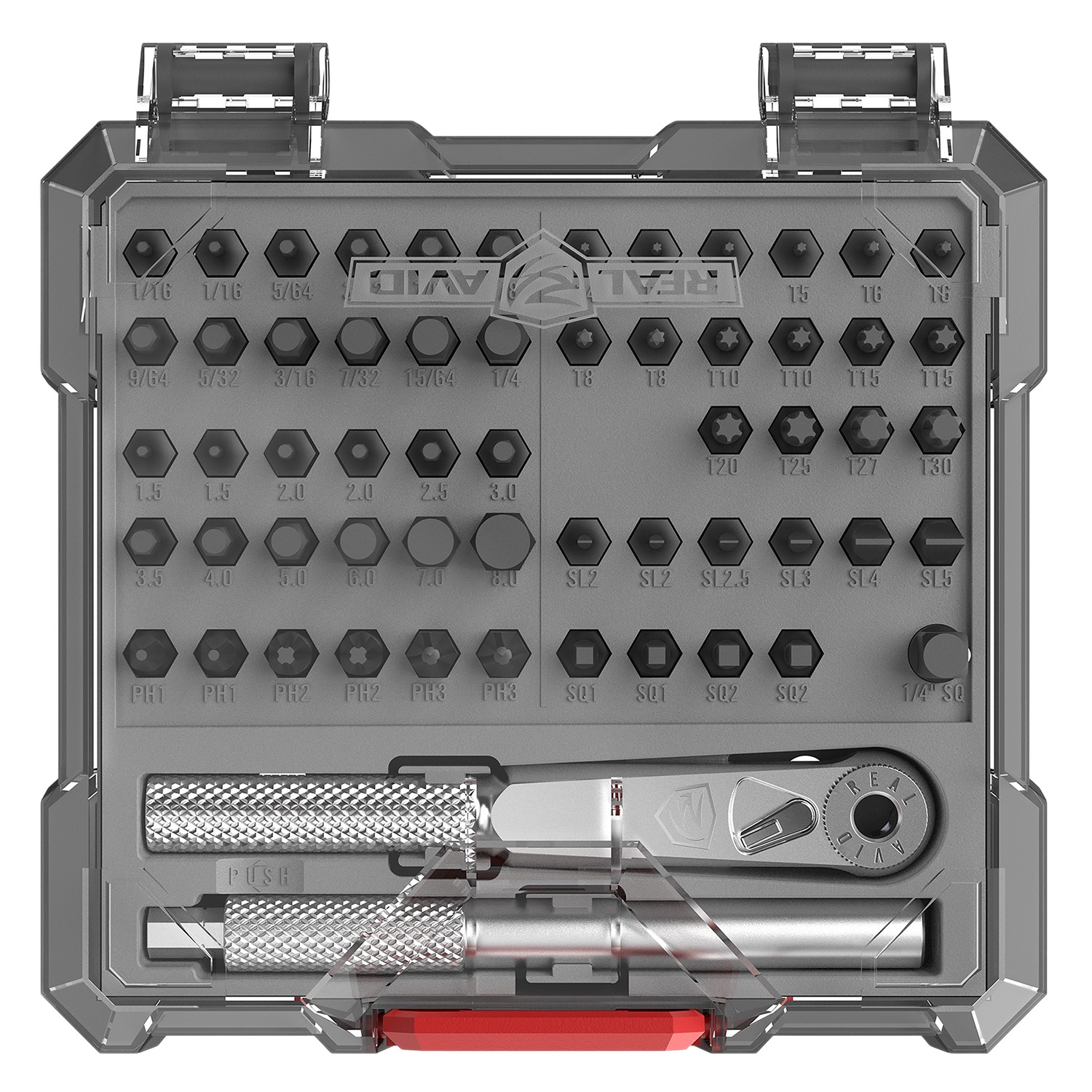 Real Avid X3 57-Piece Gunsmithing Bit Set Kit