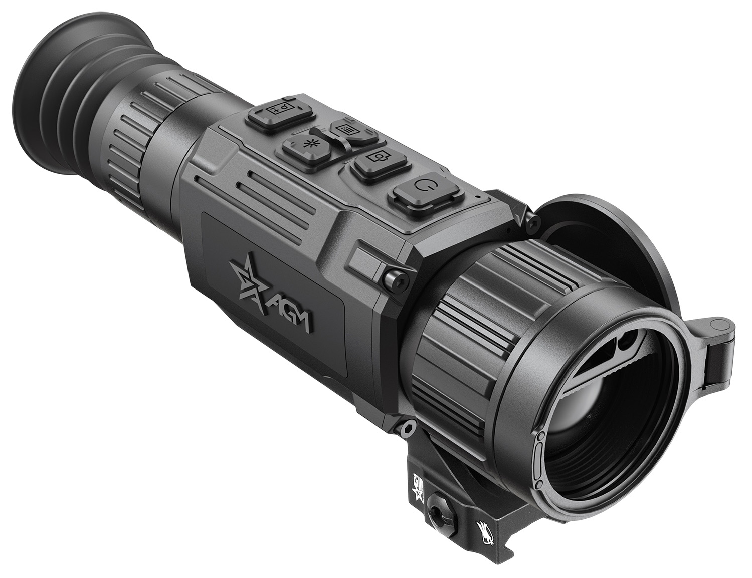 AGM Global Vision RATT35-640-V3 Rattler V3 35-640 Thermal Black 2.5x 35mm 640x512, 50 Hz Resolution
