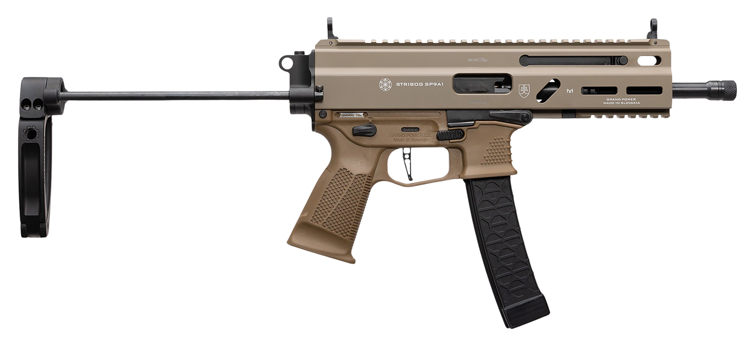 Grand Power SP9A1 9mm 8 in Semi-Auto FDE 30+1 Rounds