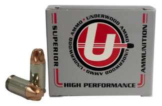 Underwood Ammo UA 643 .380 ACP 90 gr XP Nickel-Plated Brass (20 Rounds)