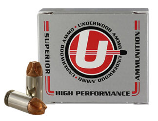 Underwood Ammo 843 Xtreme Defense .45 ACP 135 Gr Solid Monolithic, 20 Rounds