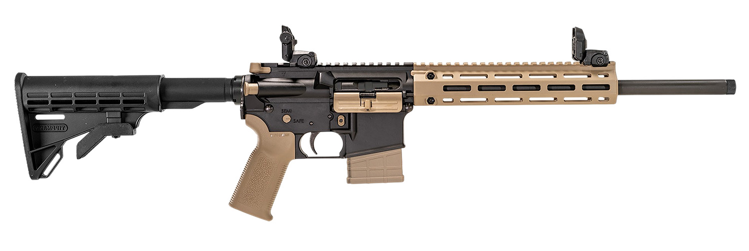 Tippmann Arms M4-22 LTE .22 LR Semi-Auto 16 in Barrel 10+1 Black with FDE Accents
