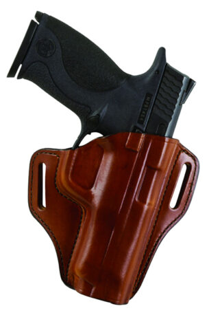 Bianchi 57 Remedy Belt Slide Holster, Tan Leather, Right-Hand, Springfield XDS