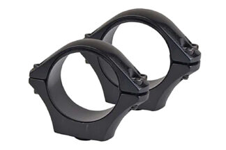 Tikka S1300961 Opti-Lock Scope Rings 1" Medium Black