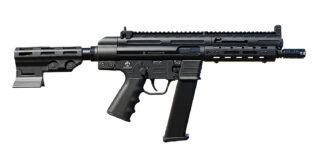 American Tactical / ATI GSG-9 Semi-Auto 9mm 7.9 in Threaded Barrel 33+1 Black Pistol Brace