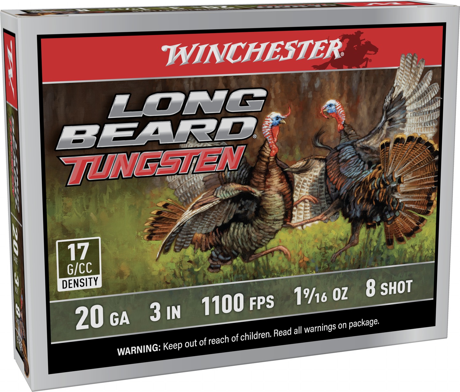 Winchester Long Beard TSS 20 Gauge 3 in #8 Shot 1-9/16 oz, 5 Rounds