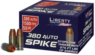Liberty Spike .380 ACP 55 Grain Copper 20-Round Box