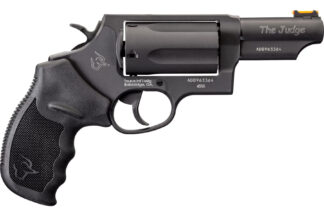 Taurus Judge Double-Action/Single-Action Revolver .410 Bore / .45 Colt, 3 in, 5 Rounds, Matte Black Oxide
