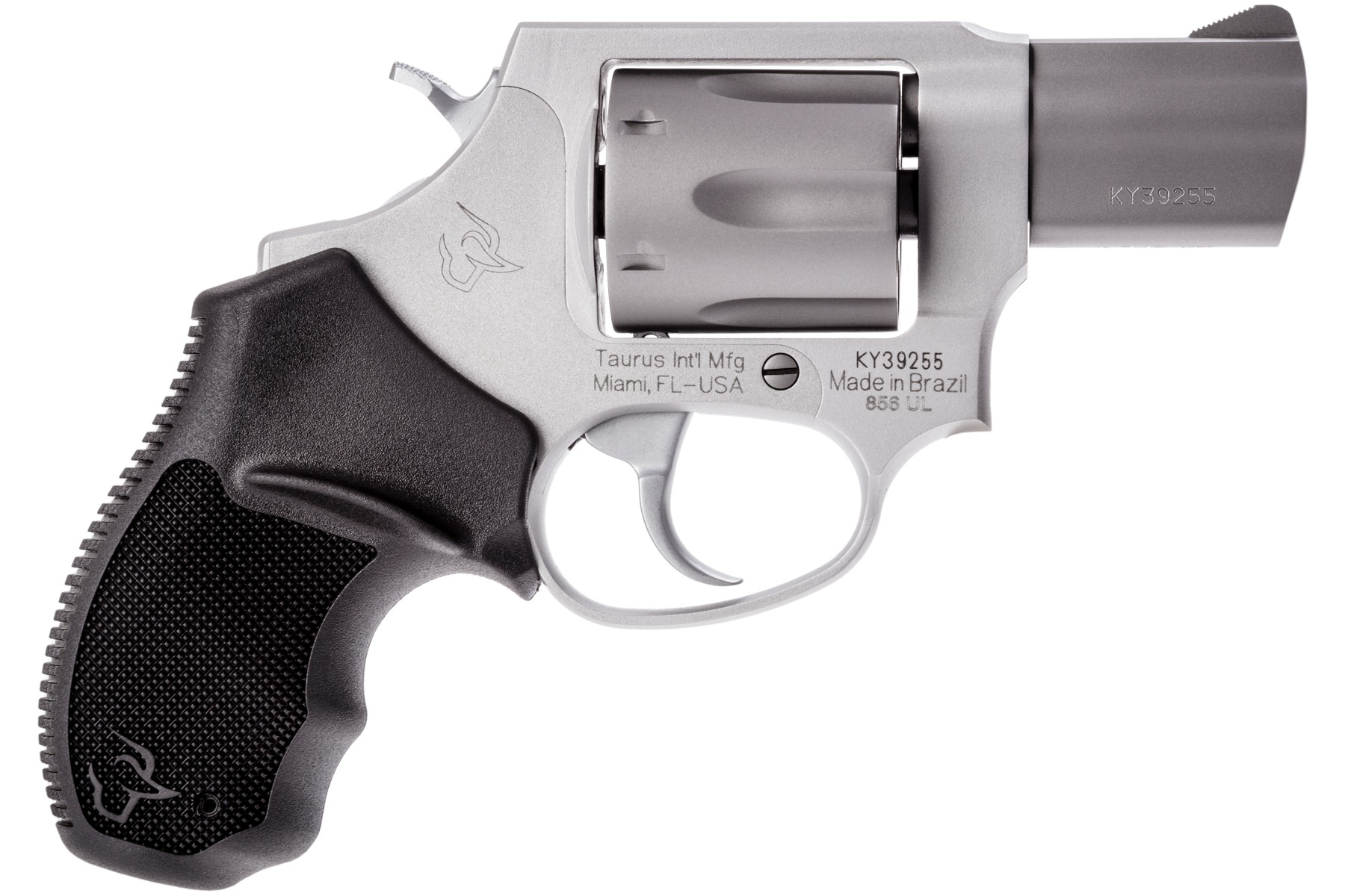Taurus 856 UL 38 Special Double Action/Single Action Revolver, 2 in, 6 Rounds, Matte Stainless
