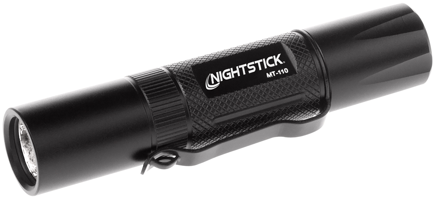Bayco MT110 Mini-TAC 1AA Flashlight, Type II Hard Anodized Aluminum, 150 Lumens