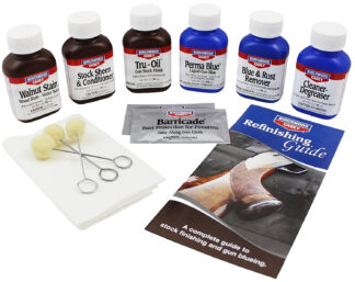 Birchwood Casey Deluxe Perma Blue & Tru-Oil Gun Stock Finishing Kit