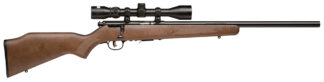 Savage 93R17 GVXP Bolt Action .17 HMR, 21 in Blued Carbon Steel Barrel, Wood Stock