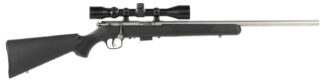 Savage 93 FVSS XP Bolt Action .22 Winchester Magnum 21 in Matte Stainless Heavy Barrel