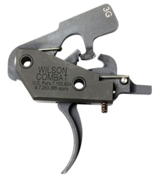 Wilson Combat Tactical Trigger Unit 3-Gun Drop-In for AR-Pattern Rifles, Semi-Auto, 3.50-4 lb Draw, Black