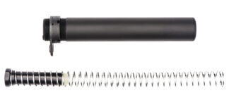 Spikes Tactical SLA500P Pistol Buffer Tube, Black Hardcoat Anodized 7075-T6 Aluminum