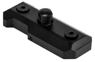 NCStar VMKMBA KeyMod Swivel Stud/Bipod Adapter, Black Hardcoat Anodized Aluminum