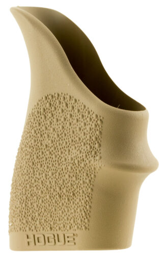 Hogue HandAll Beavertail Grip Sleeve Textured Flat Dark Earth Rubber for Glock 26, M&P Shield, LC9