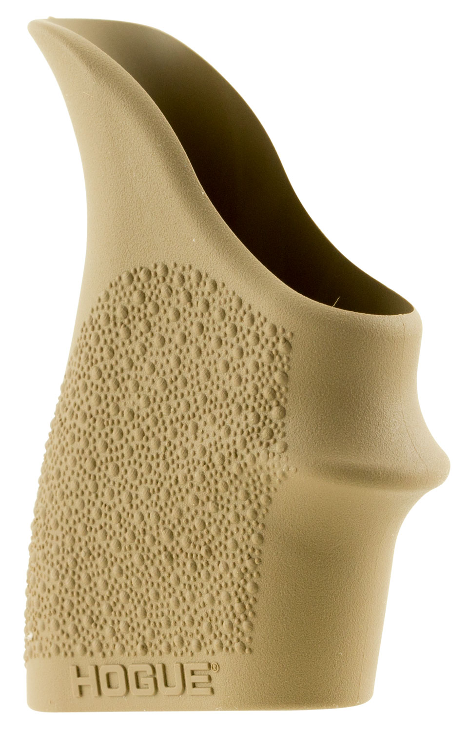 Hogue HandAll Beavertail Grip Sleeve Textured Flat Dark Earth Rubber for Glock 26, M&P Shield, LC9