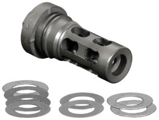 Yankee Hill Machine QD Light Tactical Muzzle Brake .308 / 7.62 NATO, 5/8-24 Tpi, Black Finish Steel