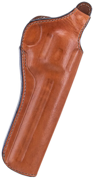 Bianchi 111 Cyclone Belt Holster, Tan Leather, Right Hand, Belt Loop Mount (1.75 in)