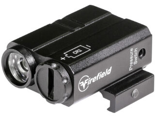 Firefield Charge AR Flashlight Matte Black 180 Lumens White LED