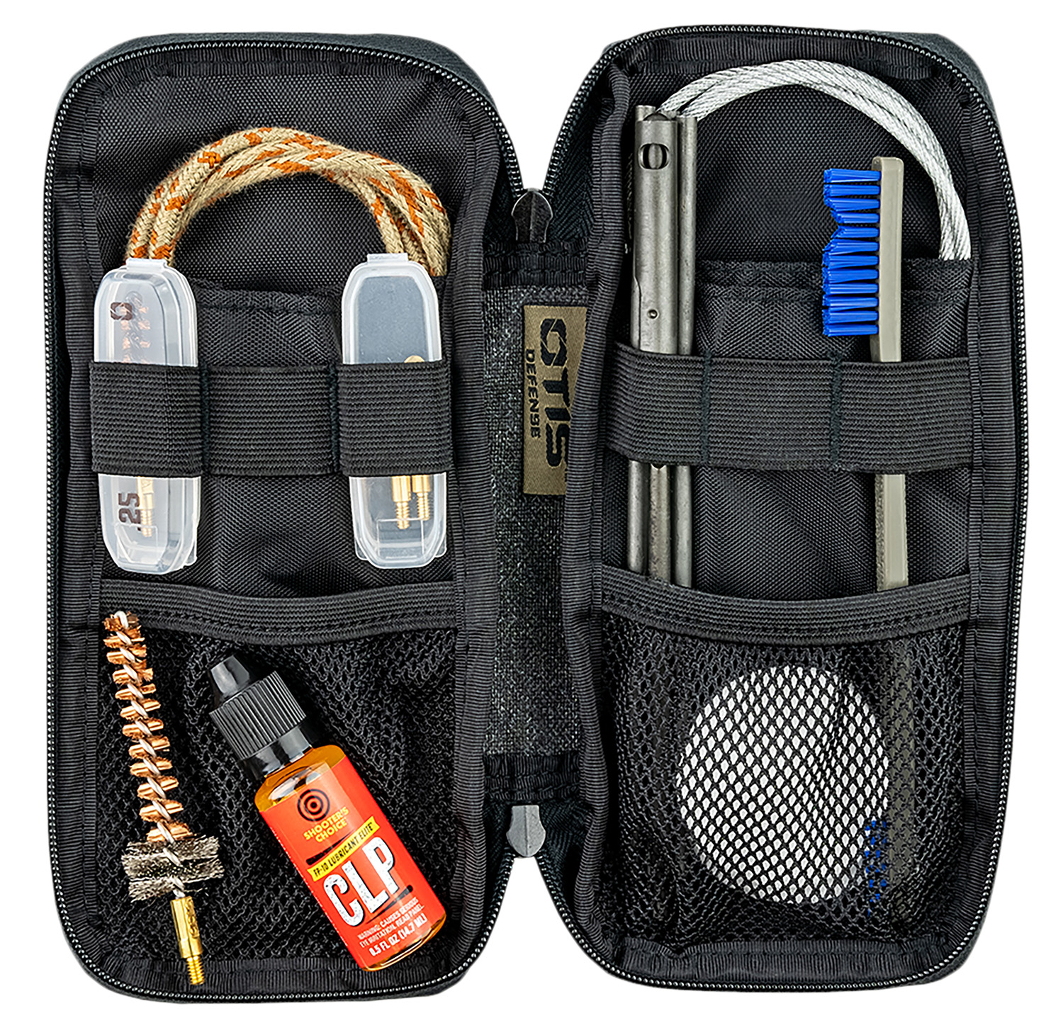 Otis Defender Cleaning Kit .223 Rem / 5.56 NATO, 13 Pieces, Black Nylon Case