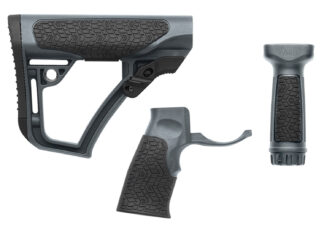 Daniel Defense 2810206145012 OEM  Collapsible Daniel Defense Tornado Polymer, Front & Pistol Grip, for AR-Platform with Mil-Spec Receiver Extension (Tube Not Included)