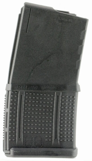 ProMag RM20 Standard 20-Round Detachable Roller Follower 5.56 NATO/.223 Rem AR-15 Black Polymer