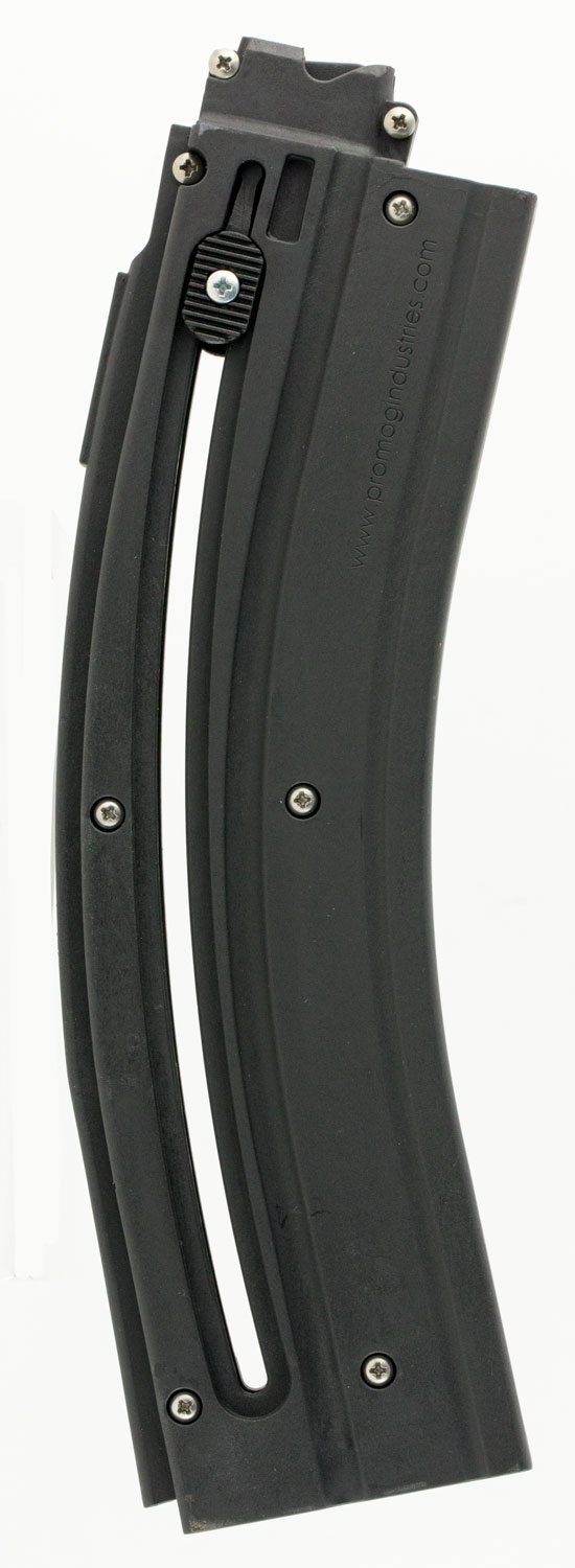ProMag Standard 30rd .22 LR Detachable Magazine Fits Colt M4, Black DuPont Zytel Polymer