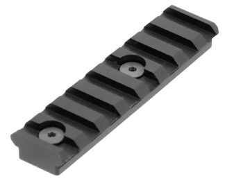 Leapers UTG Pro 3.14" KeyMod Picatinny Rail Section 8-Slot Black Anodized
