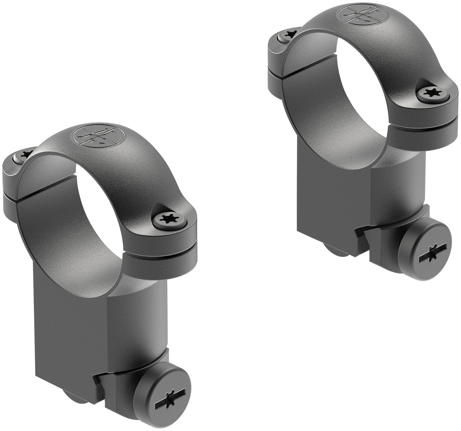 Leupold 49944 Ringmounts 1" Super High Ring Set Matte Black Ruger M77