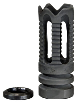 Yankee Hill Machine Phantom 5C2 Comp/Flash Hider 5.56 NATO, 1/2-28 Tpi, Black Steel, 7 Length