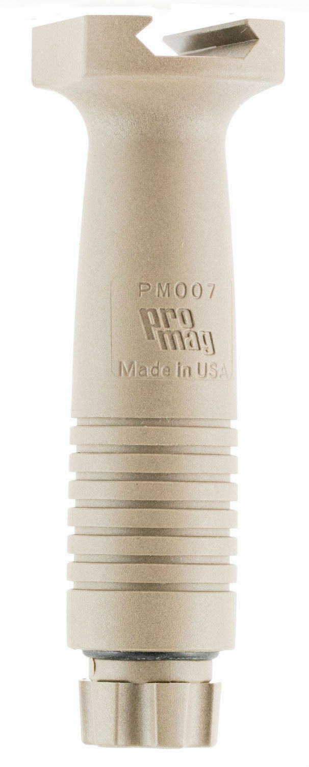 ProMag PM007FDE Vertical Foregrip Swiss Pattern AR-15/M16 Flat Dark Earth Polymer