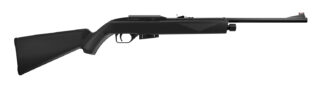 Crosman 1077 RepeatAir .17 Caliber CO2 Air Rifle, 20.8 in Barrel, 12+1 Capacity, Black