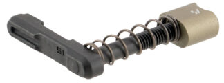 Strike Industries AR Style Magazine Catch, FDE 6061 Aluminum