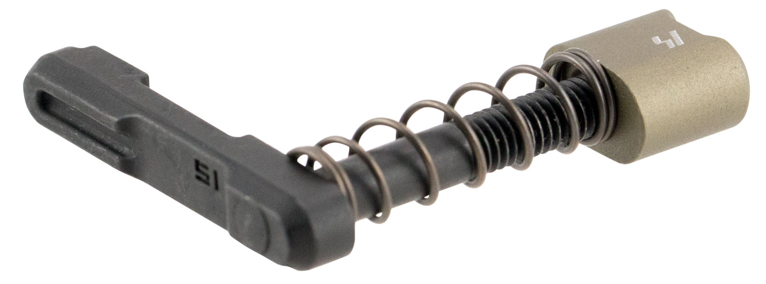Strike Industries AR Style Magazine Catch, FDE 6061 Aluminum