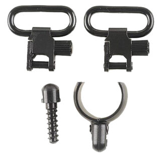 Uncle Mikes 15912 Magnum Band Swivel Set Quick-Detach 115 SG-1 Blued 1 in Loop
