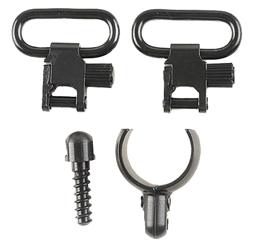 Uncle Mikes 15912 Magnum Band Swivel Set Quick-Detach 115 SG-1 Blued 1 in Loop