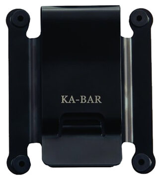 Ka-Bar 1480CLIP Reversible TDI Belt Clip, Black Metal