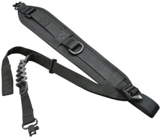 Butler Creek Quick Carry 2-Point Sling 27-36 in Adjustable Padded 1.25 in Wide Black Neoprene