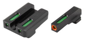 TRUGLO Brite-Site TFX Pro Day/Night Front and Rear Tritium-Fiber Sights