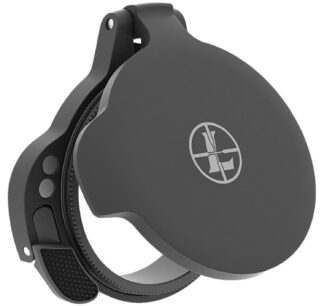 Leupold Alumina Large Eyepiece Flip-Back Lens Cover, Matte Black Aluminum