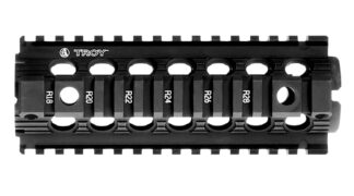 Troy MRF 7 in Drop-In Rail, Picatinny, Black Anodized